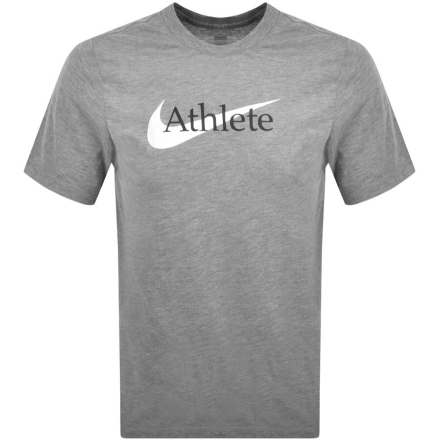 Alternative Image for ProductNike Training Athlete Logo T Shirt Grey1
