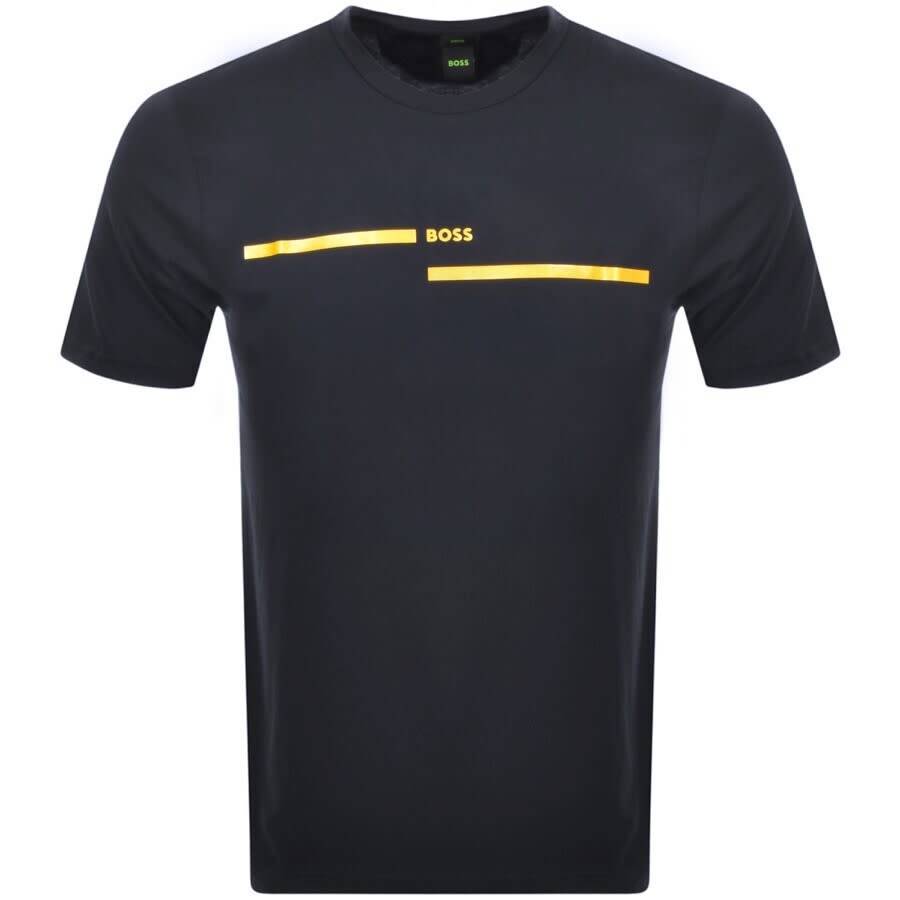 Alternative Image for ProductBOSS Tee 4 Short Sleeve T Shirt Navy1