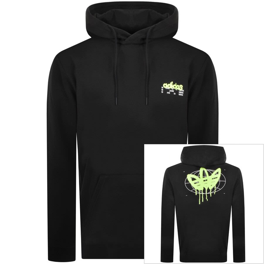 Alternative Image for Productadidas Originals Behind Hoodie Black1