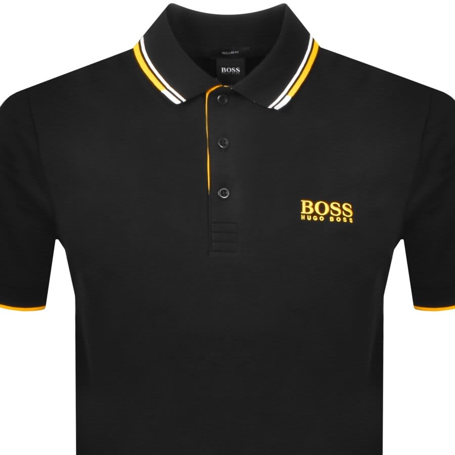 Alternative Image for ProductBOSS Paddy Pro Polo T Shirt Black2