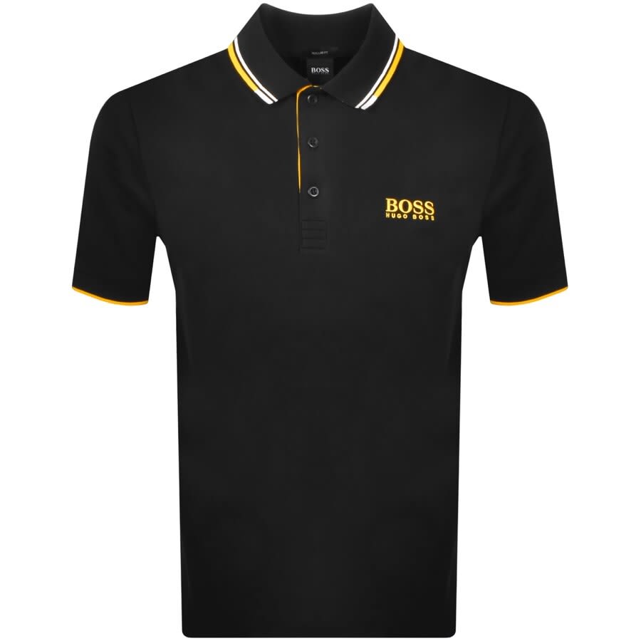 Alternative Image for ProductBOSS Paddy Pro Polo T Shirt Black1