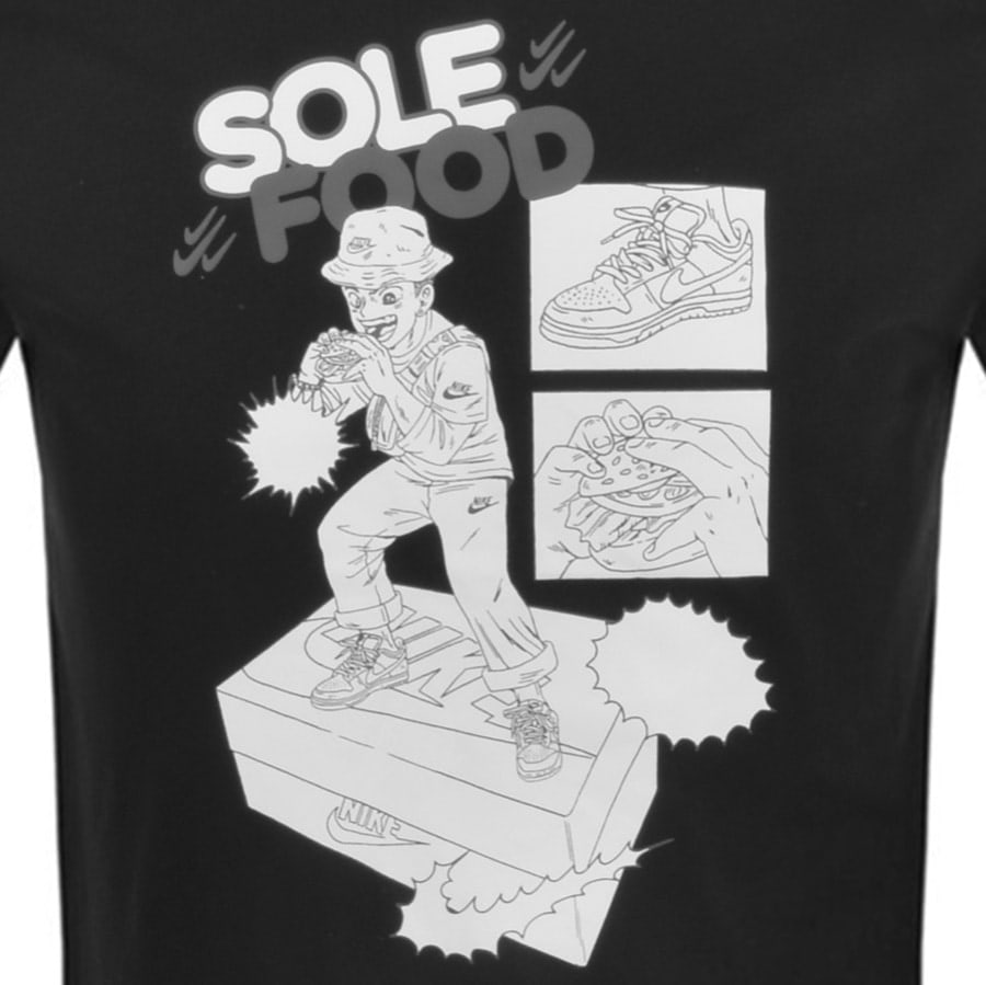 Alternative Image for ProductNike Crew Neck Logo T Shirt Black3