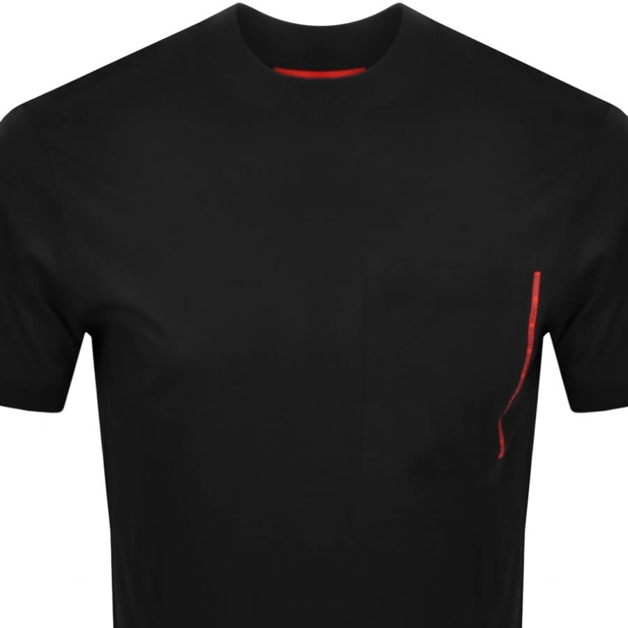 Alternative Image for ProductHUGO Daffaello Crew Neck T Shirt Black2