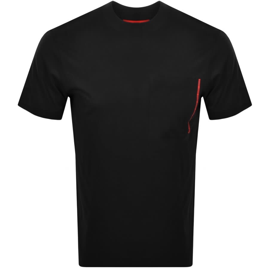Alternative Image for ProductHUGO Daffaello Crew Neck T Shirt Black1