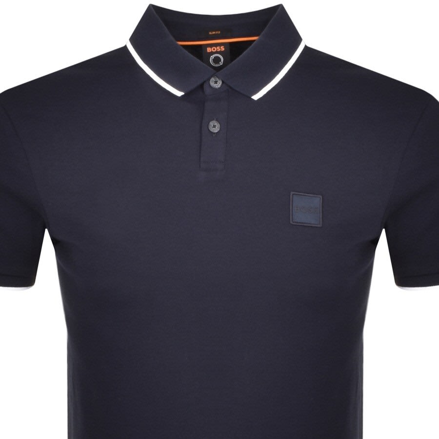 Alternative Image for ProductBOSS Passertip Polo T Shirt Navy2