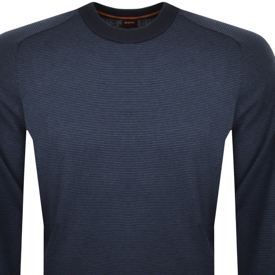 Alternative Image for ProductBOSS Ataroul Knit Jumper Navy2