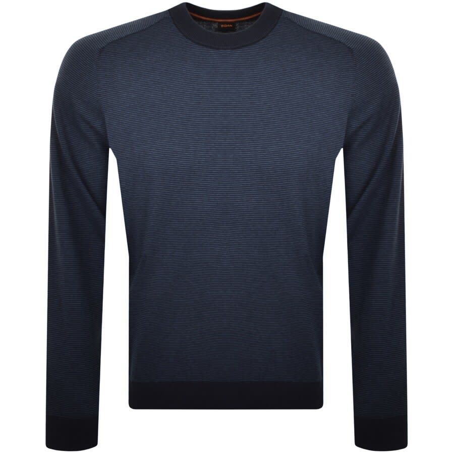 Alternative Image for ProductBOSS Ataroul Knit Jumper Navy1