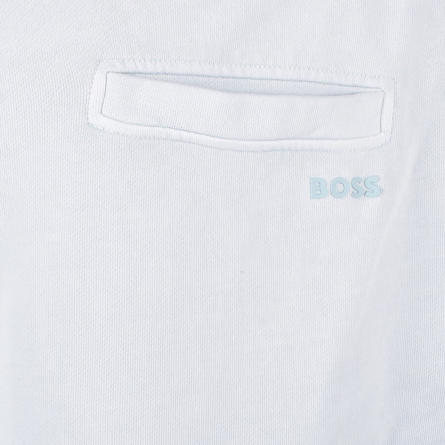 Alternative Image for ProductBOSS Sefade Sweat Shorts Blue3