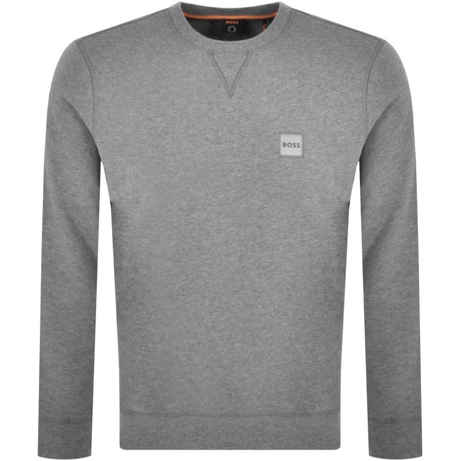 Alternative Image for ProductBOSS Westart 1 Sweatshirt Grey1