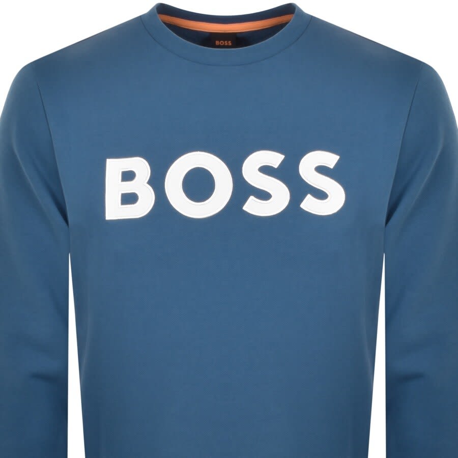 Alternative Image for ProductBOSS Wecirclogo Sweatshirt Blue2