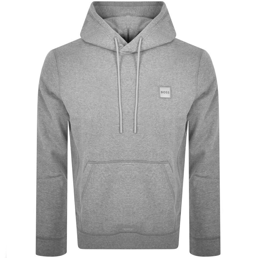 Alternative Image for ProductBOSS Wetalk Pullover Hoodie Grey1