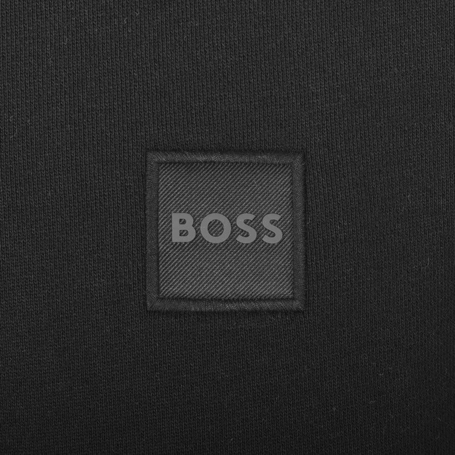 Alternative Image for ProductBOSS Zetrust Half Zip Sweatshirt Black3