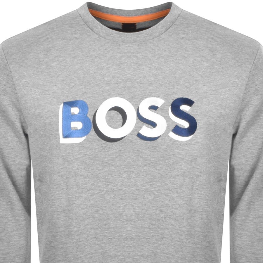 Alternative Image for ProductBOSS Wecirclogo Sweatshirt Grey2