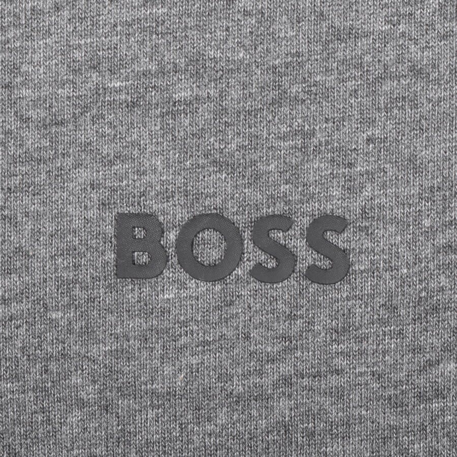 Alternative Image for ProductBOSS Tecolourblock Long Sleeve T Shirt Grey3