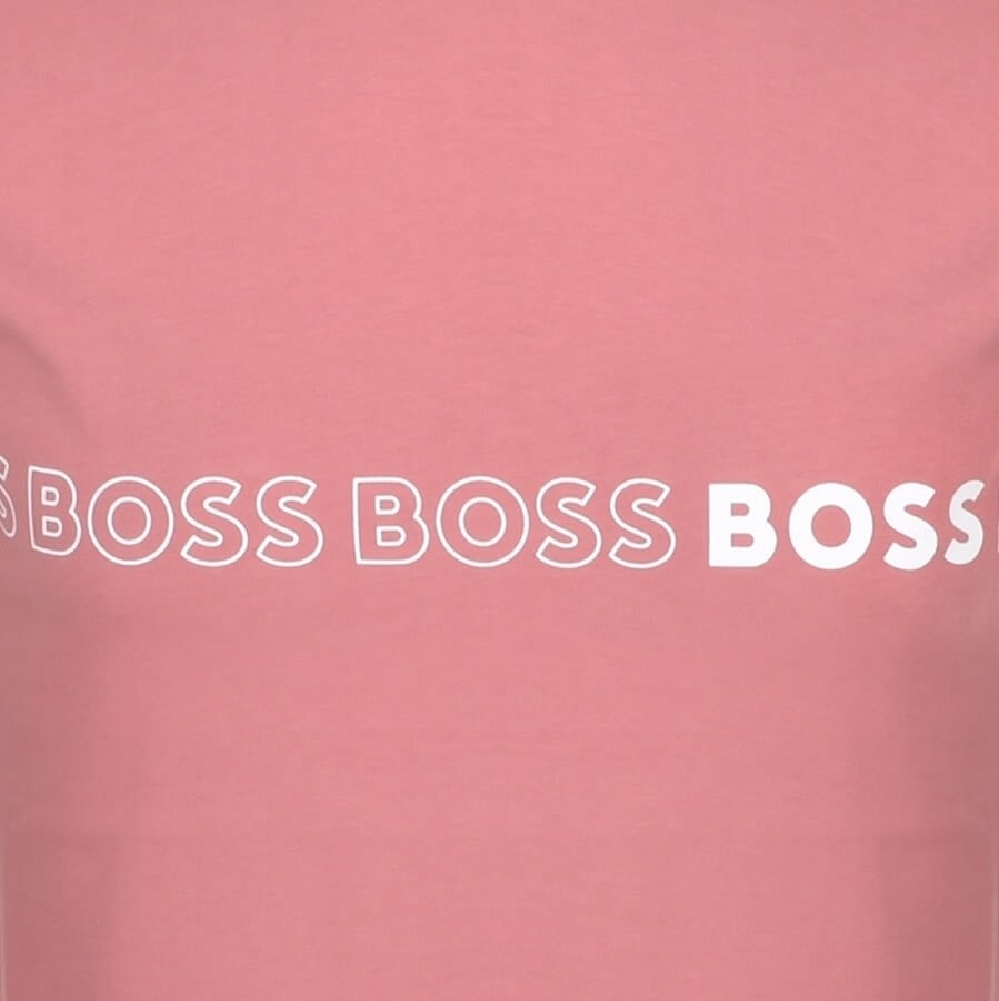 Alternative Image for ProductBOSS UV Protection Slim Fit T Shirt Pink3