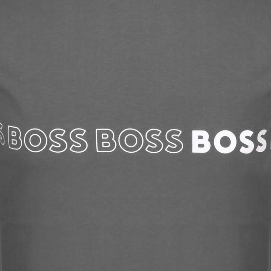 Alternative Image for ProductBOSS UV Protection Slim Fit T Shirt Grey3