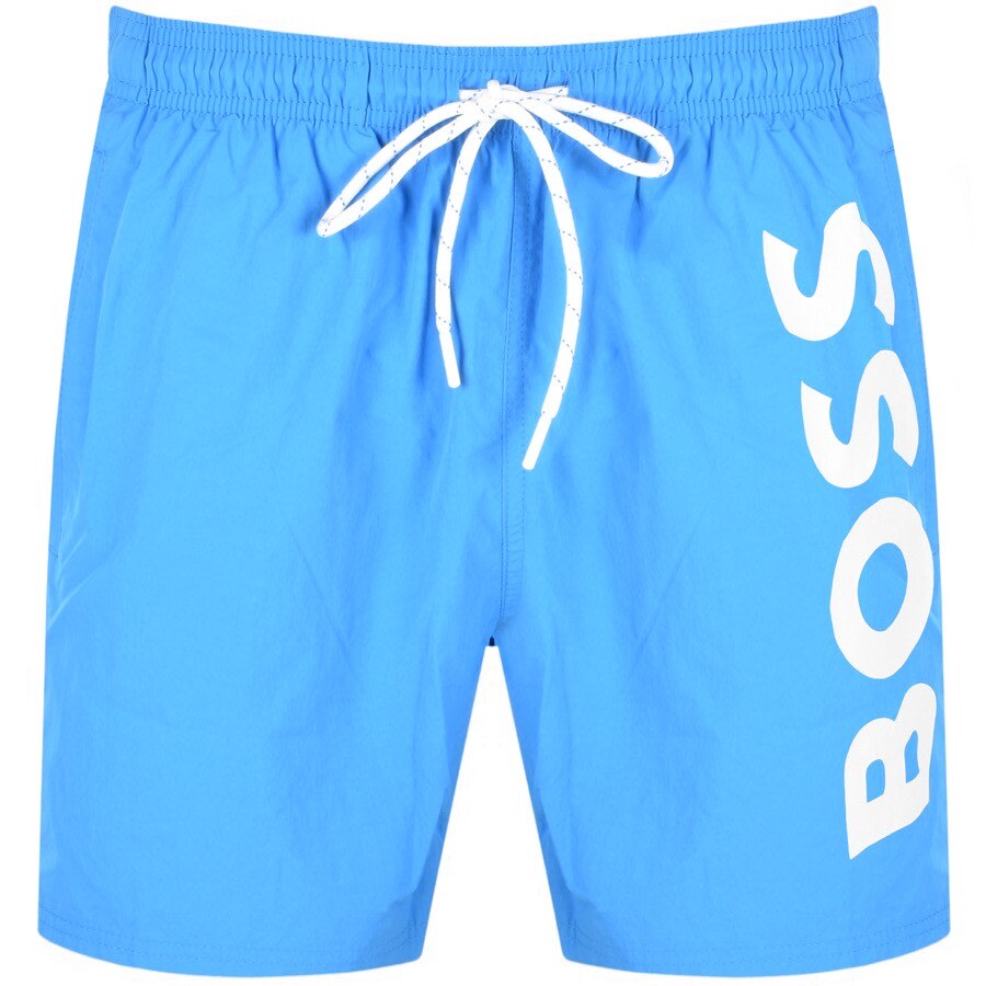 BOSS Octopus Swim Shorts Blue 