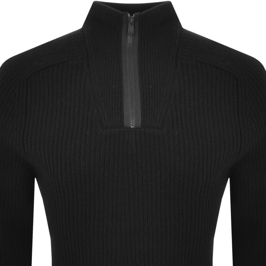 Alternative Image for ProductBarbour International Half Zip Jumper Black2