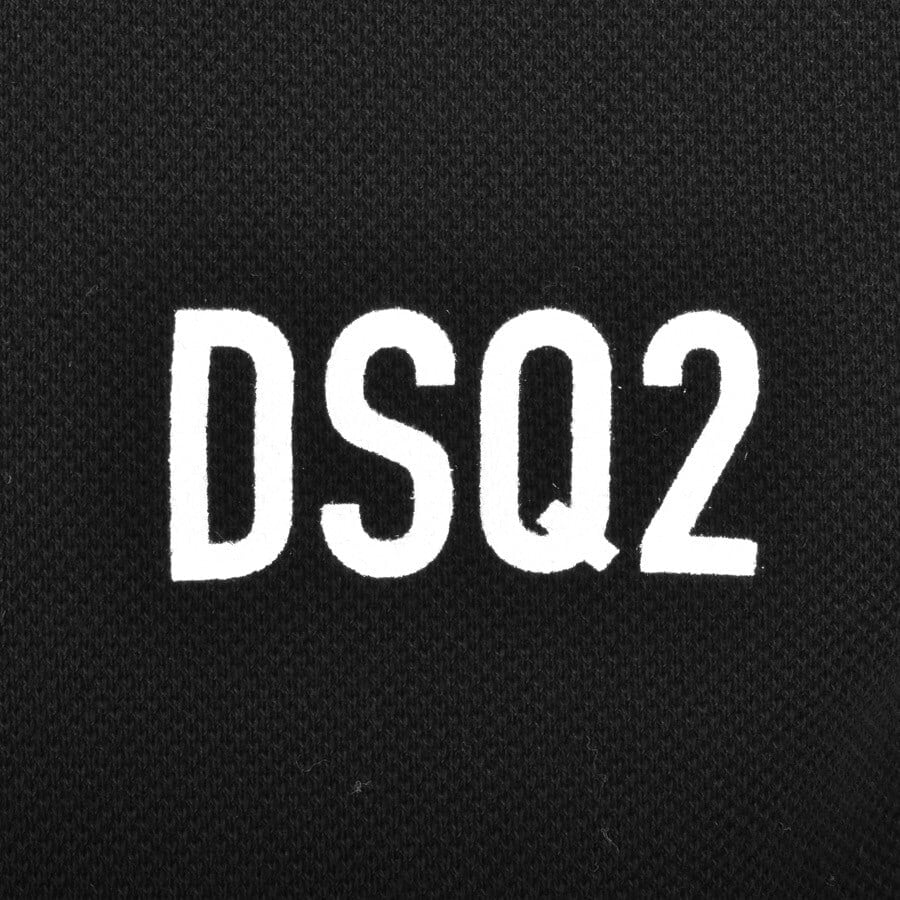 Alternative Image for ProductDSQUARED2 Logo Polo T Shirt Black3