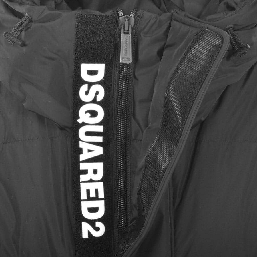 Alternative Image for ProductDSQUARED2 Hooded Puffer Jacket Black3