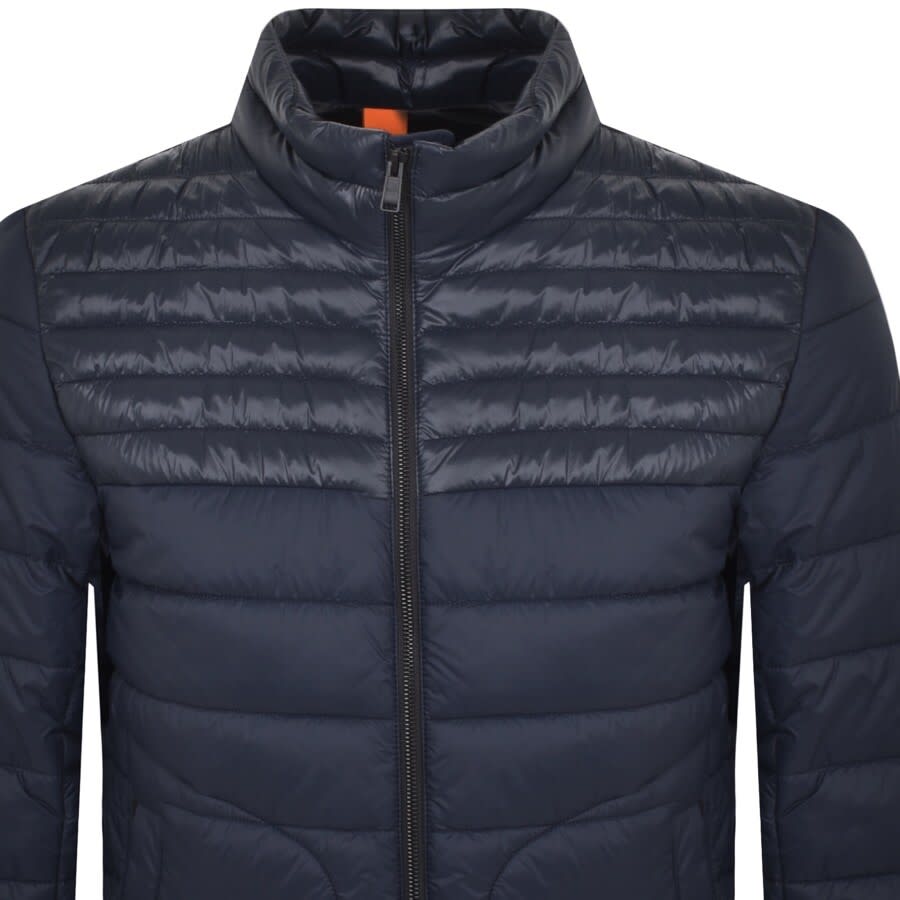 Alternative Image for ProductBOSS Ocrunk Quilted Jacket Navy2