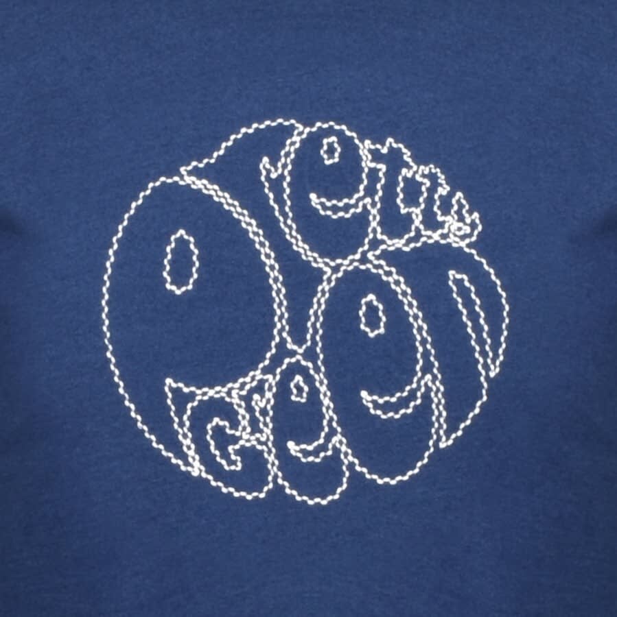 Alternative Image for ProductPretty Green Indigo Logo T Shirt Blue3