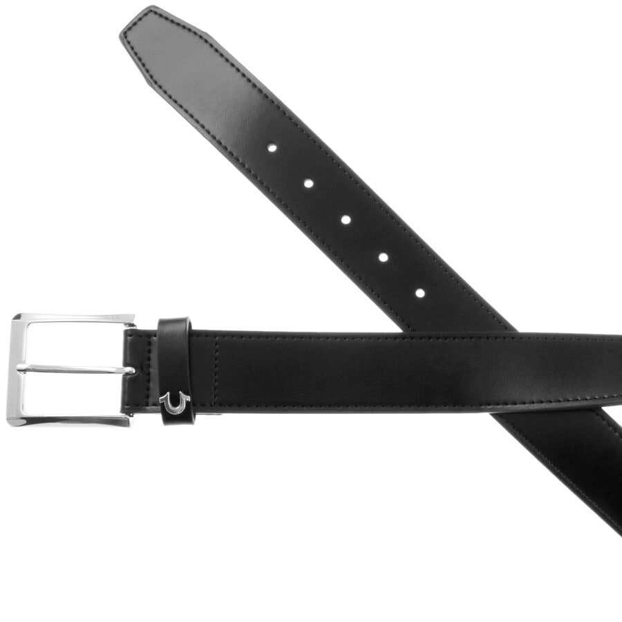 Alternative Image for ProductTrue Religion Metal Buckle Belt Black2