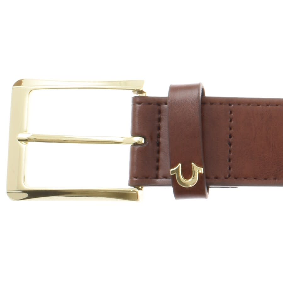 Alternative Image for ProductTrue Religion Metal Buckle Belt Brown3