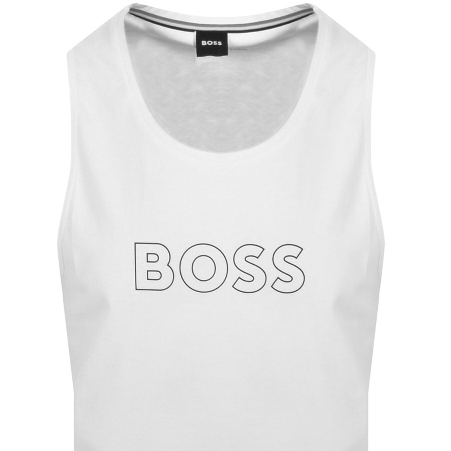 Alternative Image for ProductBOSS Beach Logo Vest White2