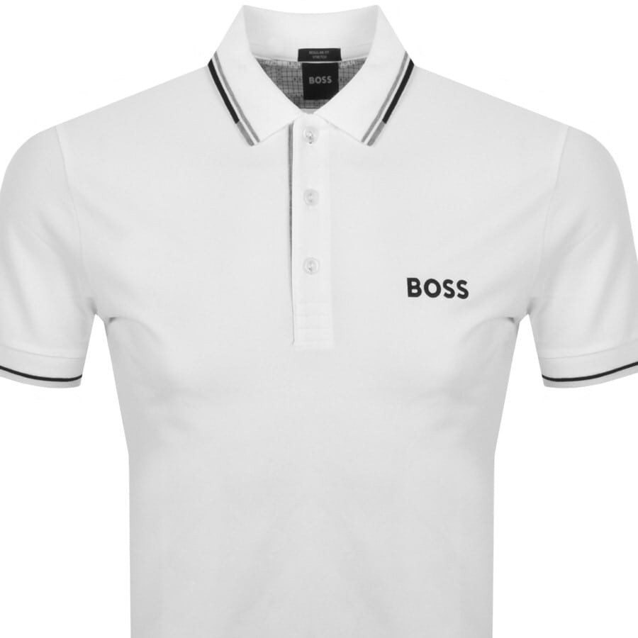 Alternative Image for ProductBOSS Paddy Pro Polo T Shirt White2
