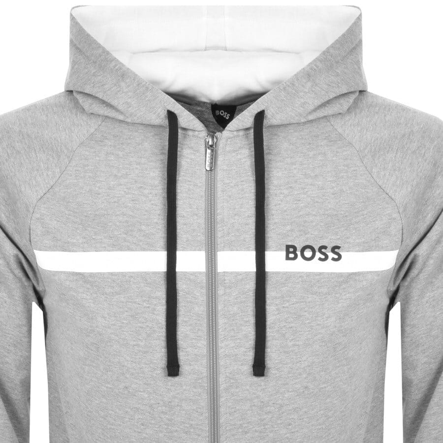 Alternative Image for ProductBOSS Bodywear Authentic Hoodie Grey2