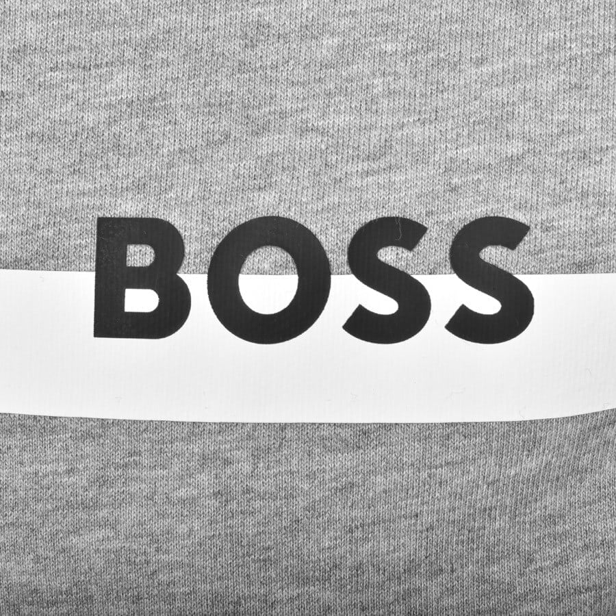 Alternative Image for ProductBOSS Bodywear Authentic Hoodie Grey3