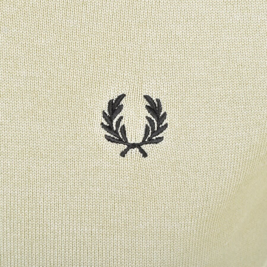 Alternative Image for ProductFred Perry Crew Neck Knit Jumper Green3