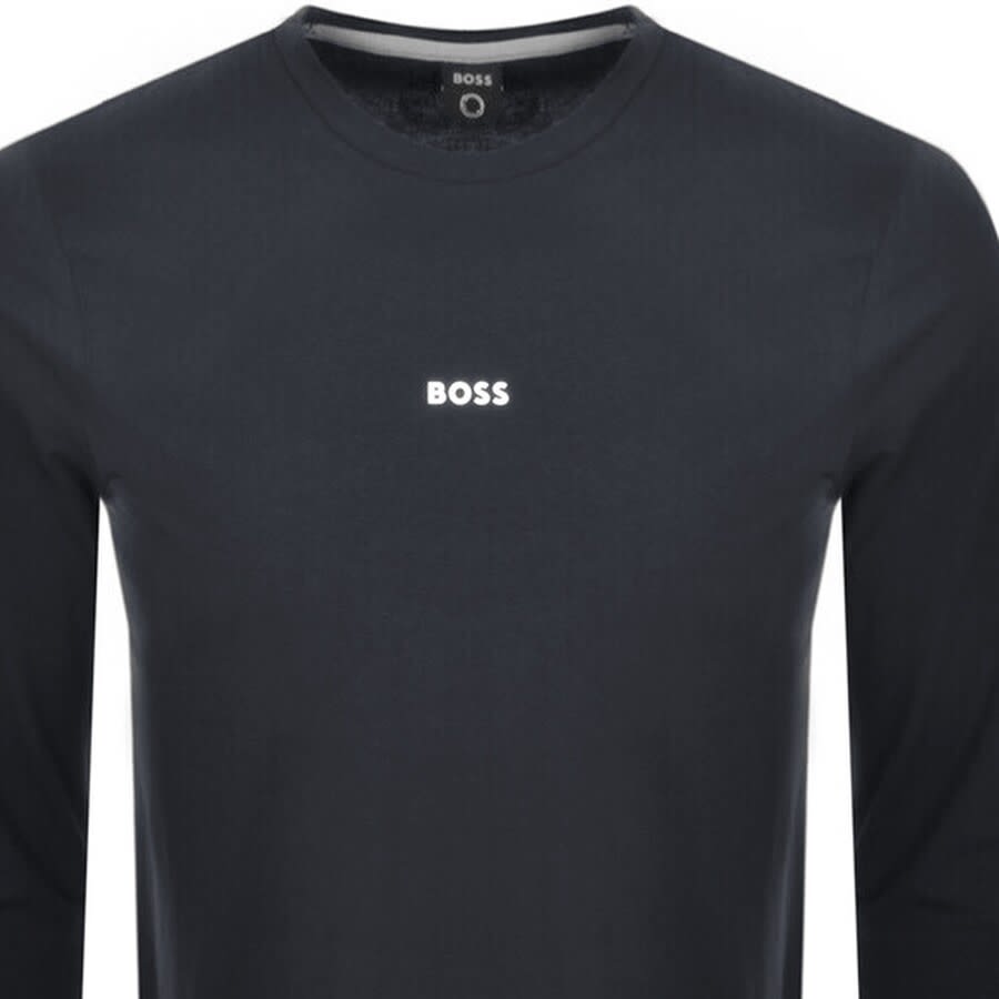 Alternative Image for ProductBOSS TChark Long Sleeve T Shirt Navy2
