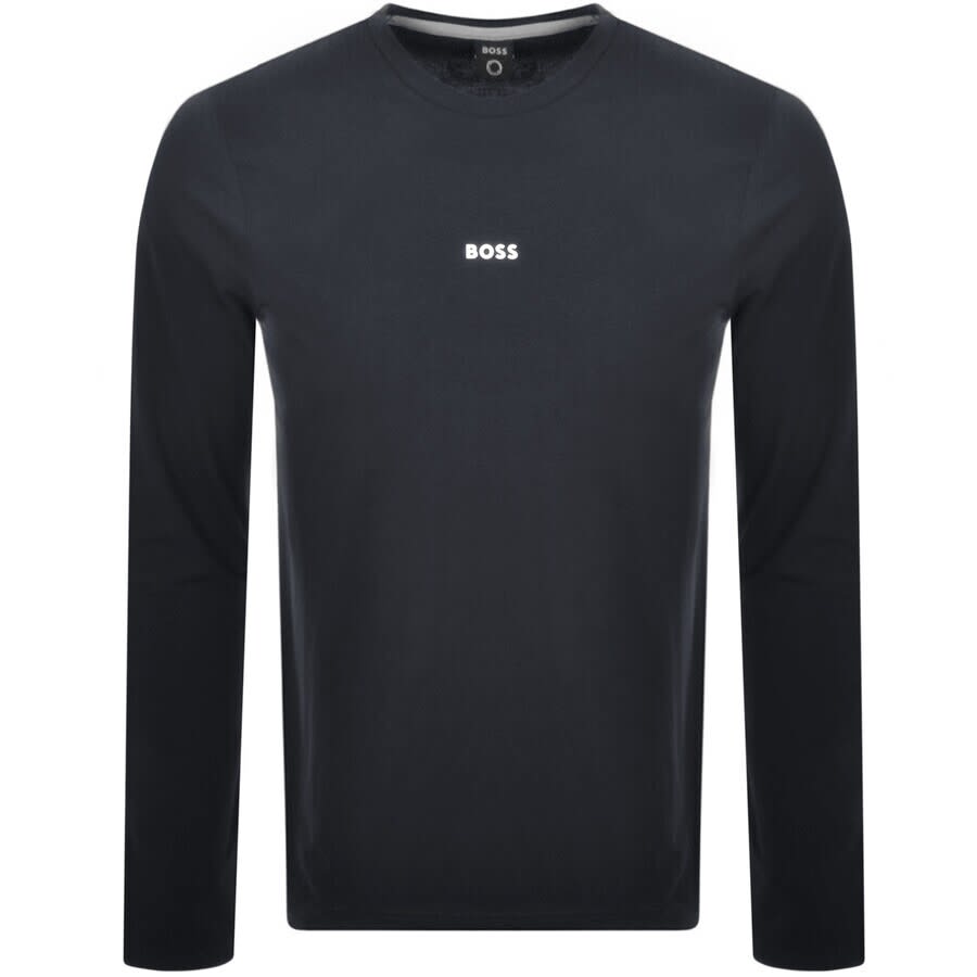 Alternative Image for ProductBOSS TChark Long Sleeve T Shirt Navy1
