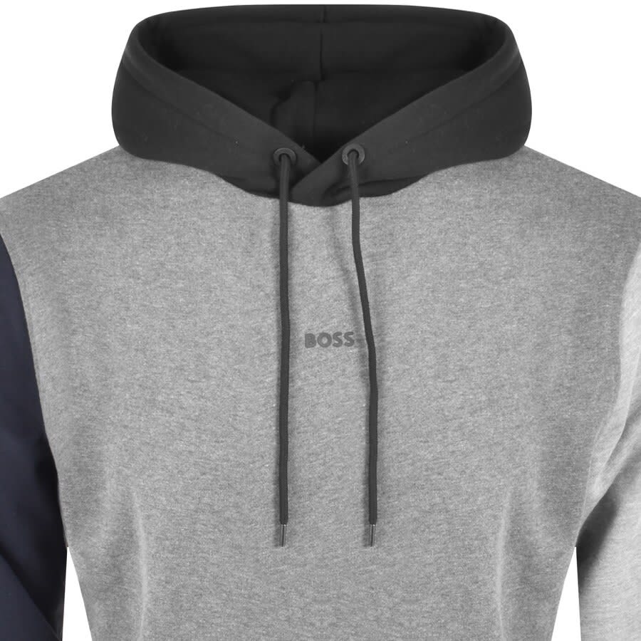 Alternative Image for ProductBOSS Wecolourblock Hoodie Grey2