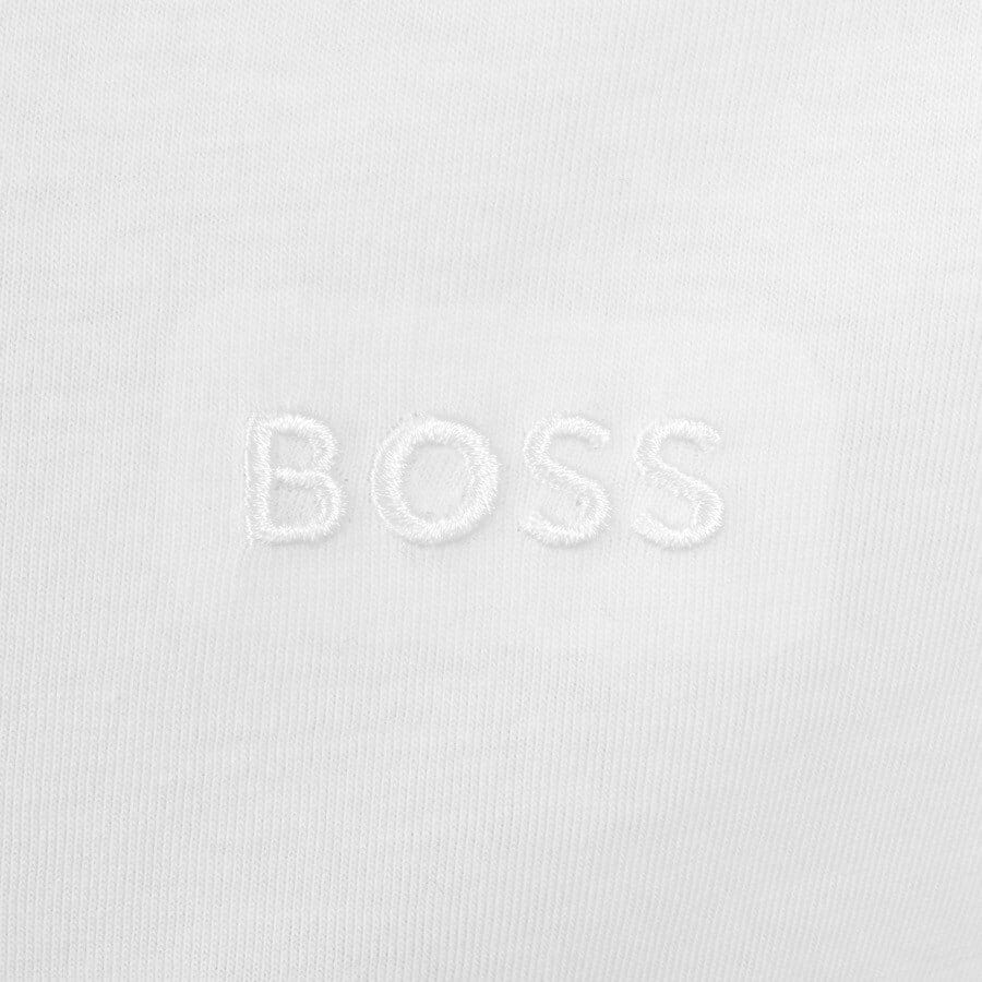 Alternative Image for ProductBOSS Mix And Match Logo T Shirt White3