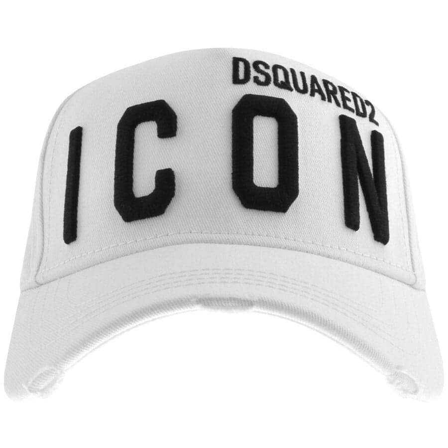 dsquared cap white