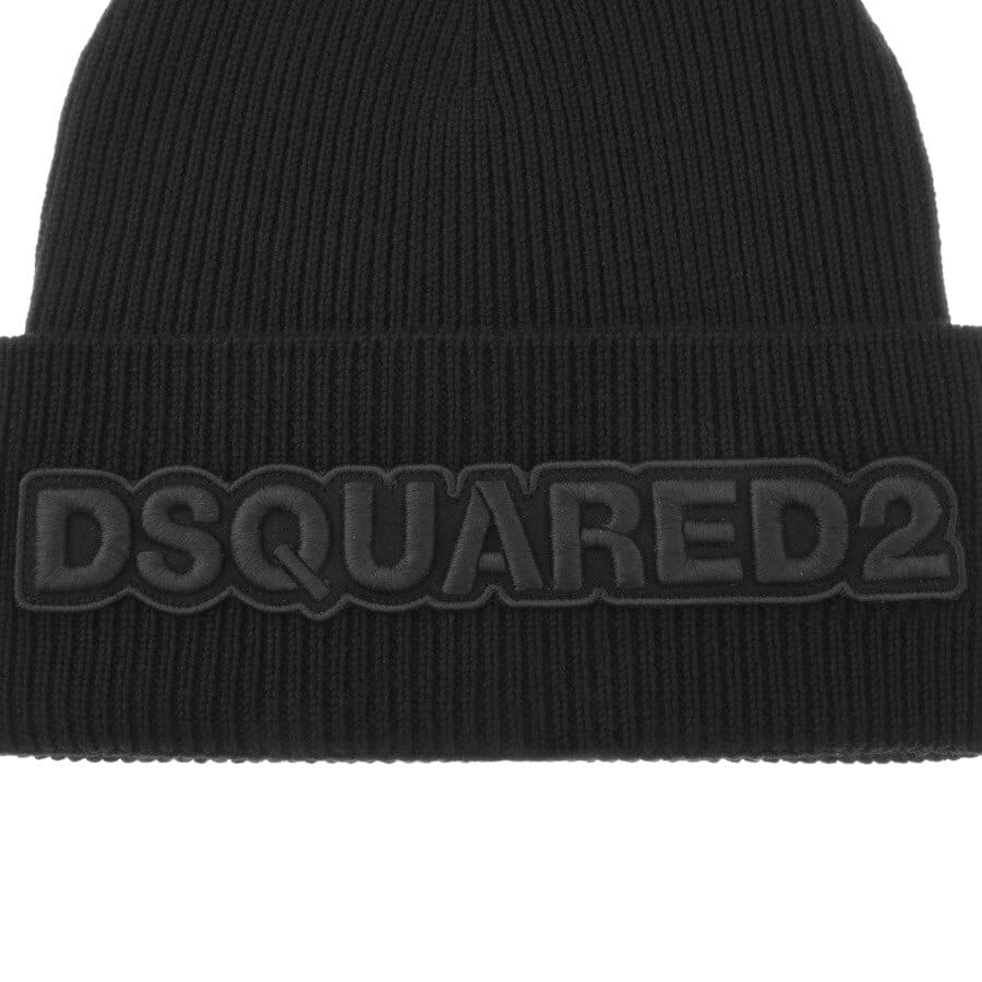 Alternative Image for ProductDSQUARED2 Knit Beanie Hat Black3