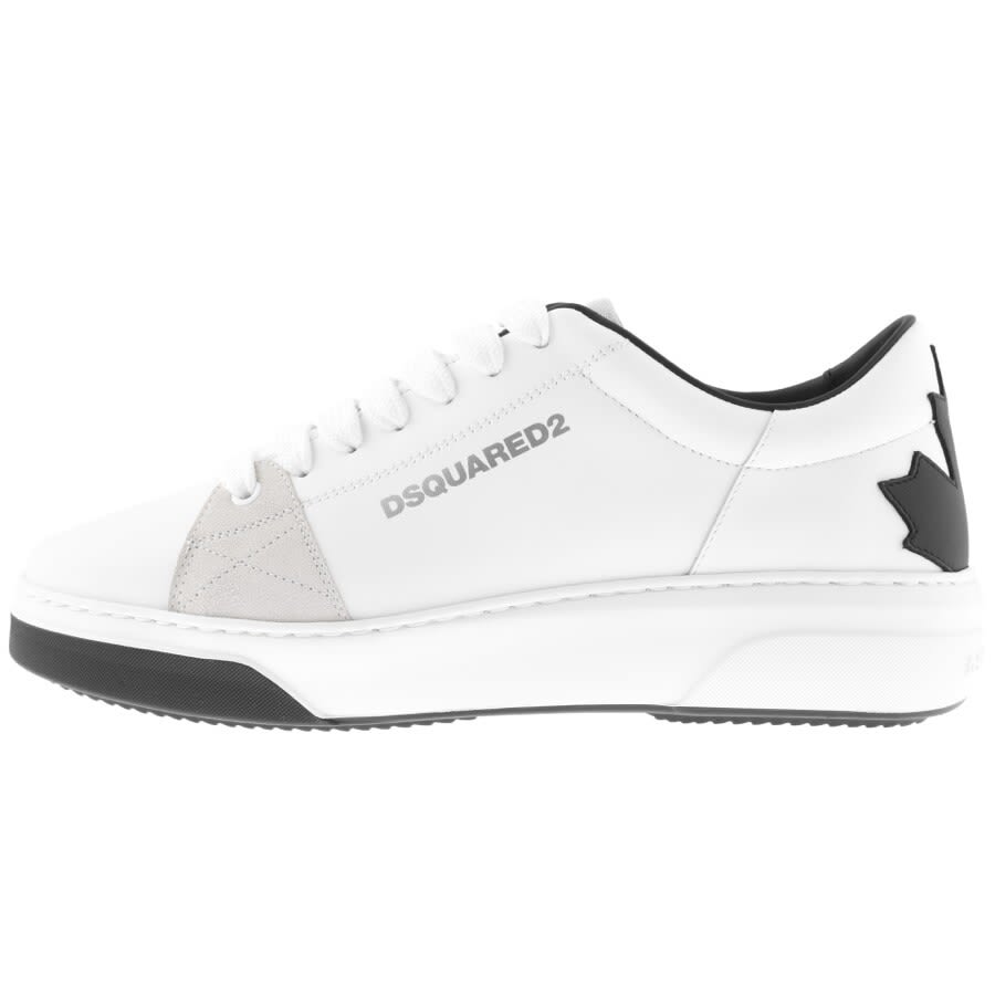 dsquared2 white trainers
