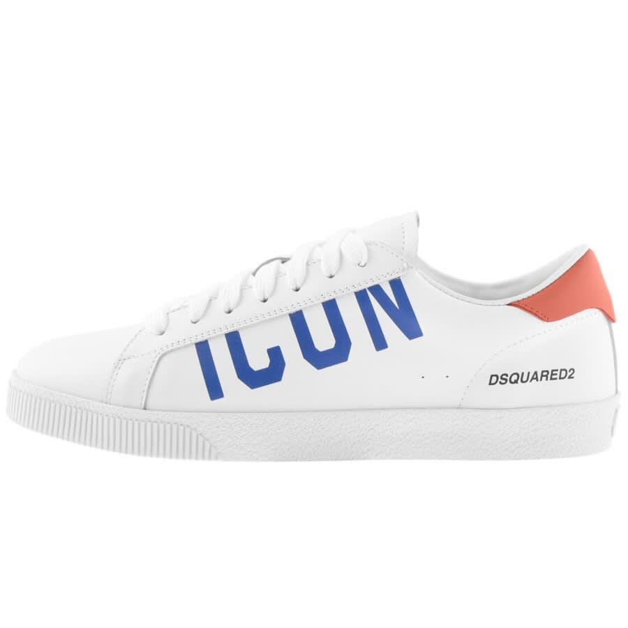 dsquared2 white trainers