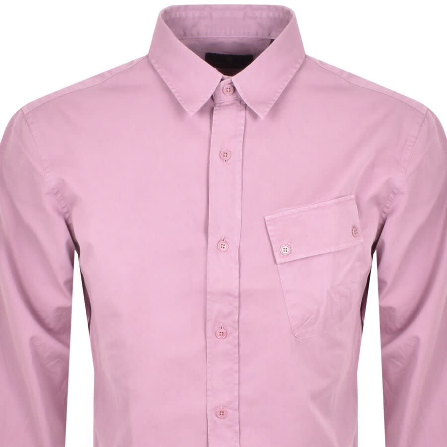 Alternative Image for ProductBelstaff Long Sleeved Pitch Shirt Pink2