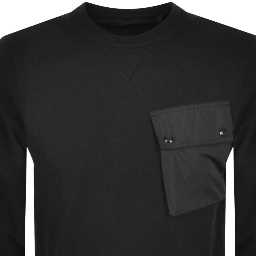 Alternative Image for ProductBelstaff Surge Crew Neck Sweatshirt Black2