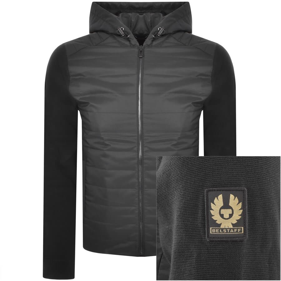 Alternative Image for ProductBelstaff Omar Full Zip Jumper Black1