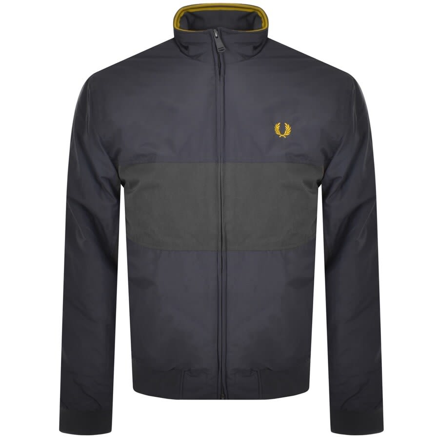 Alternative Image for ProductFred Perry Colourblock Brentham Jacket Navy1