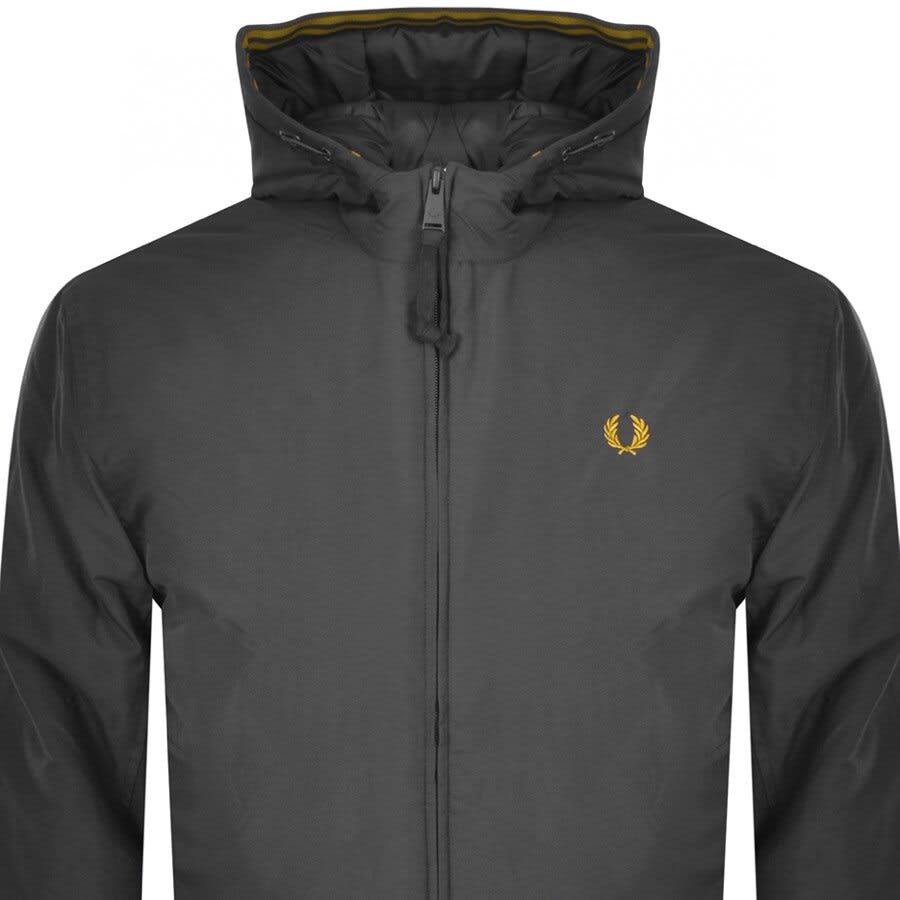 Alternative Image for ProductFred Perry Padded Brentham Jacket Black2