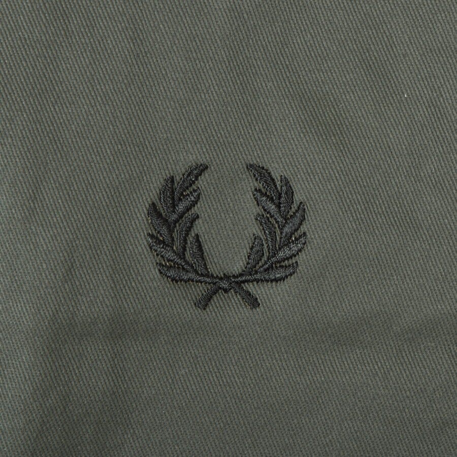 Alternative Image for ProductFred Perry Waxed Parka Jacket Green3