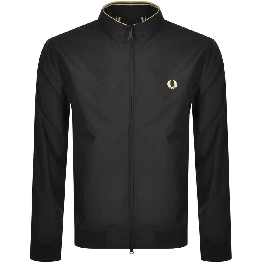 Fred Perry Brentham Jacket Black | Mainline Menswear