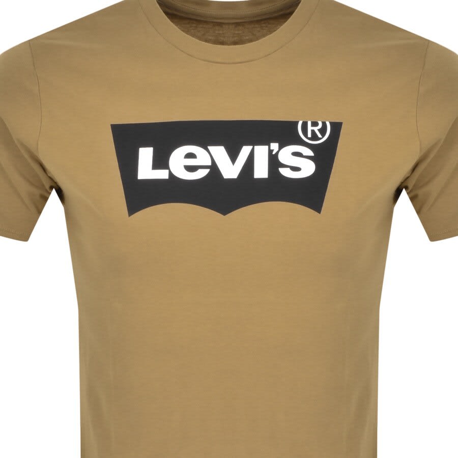 Alternative Image for ProductLevis Crew Neck Logo T Shirt Brown2