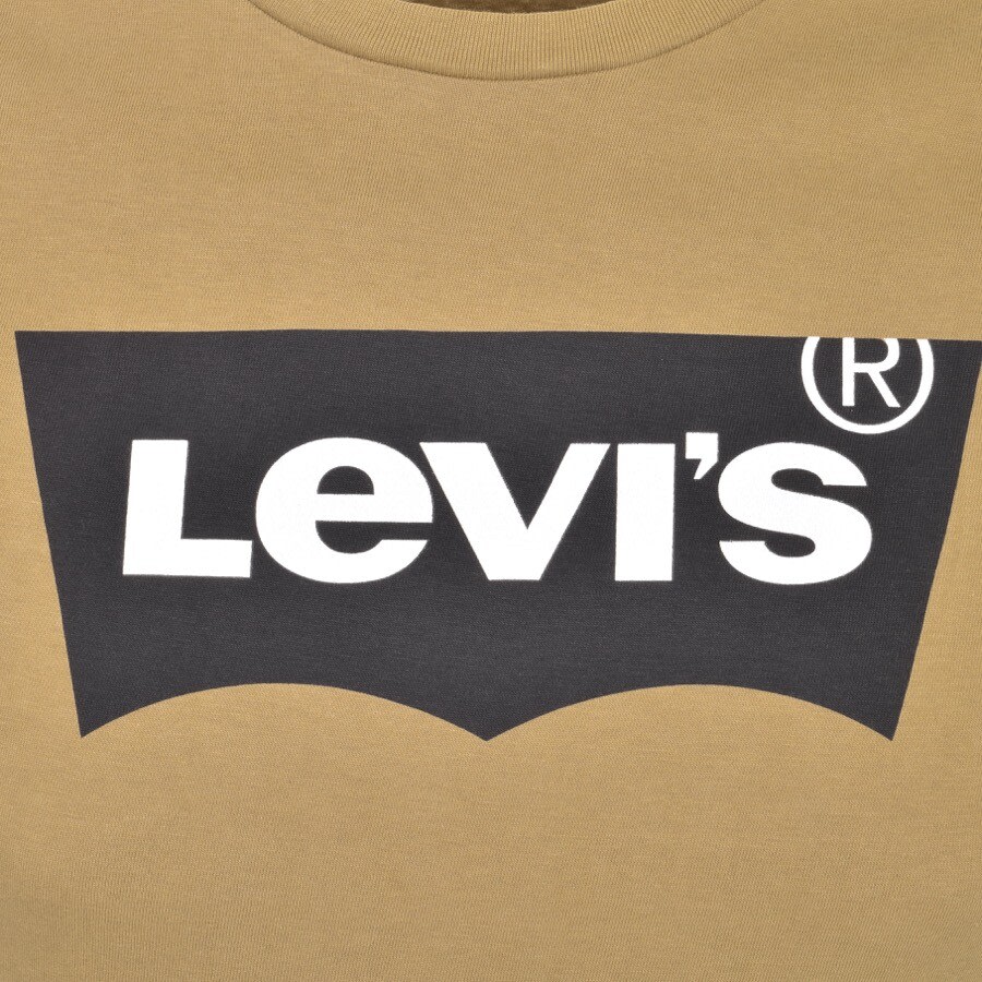 Alternative Image for ProductLevis Crew Neck Logo T Shirt Brown3